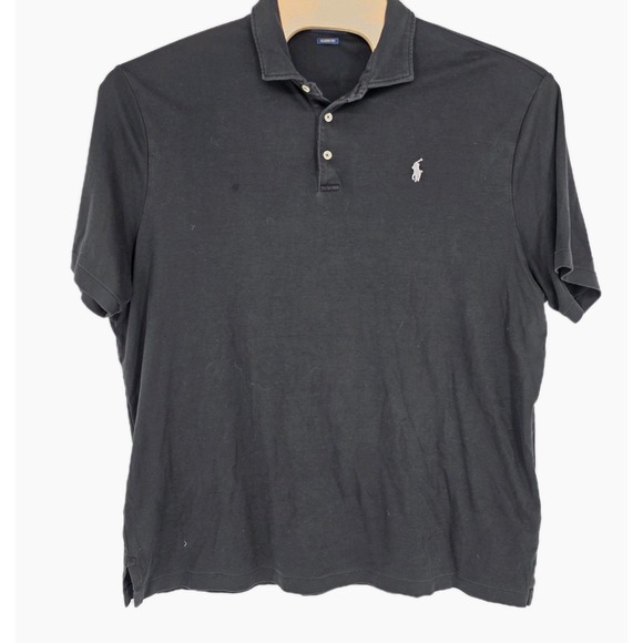 Polo Ralph Lauren Other - Polo Ralph Lauren Men's XXL Classic Fit Black 2XL Cotton Pony Logo Golf SSlv
